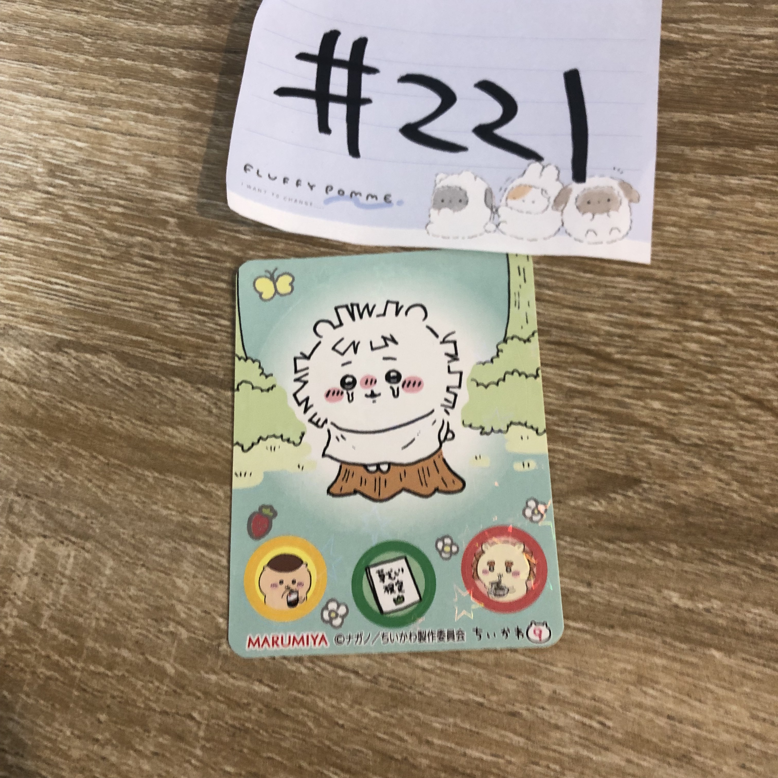 CHIIKAWA 小可愛 貼紙#221