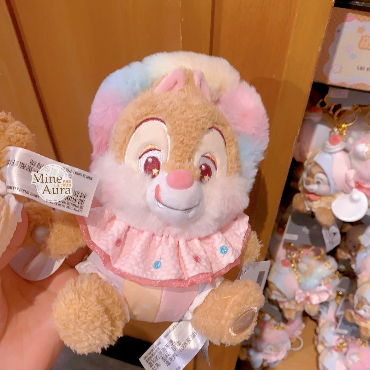 奇奇蒂蒂 Chip 'n Dale 棉花糖系列 絨毛 娃娃 玩偶 -上海迪士尼樂園