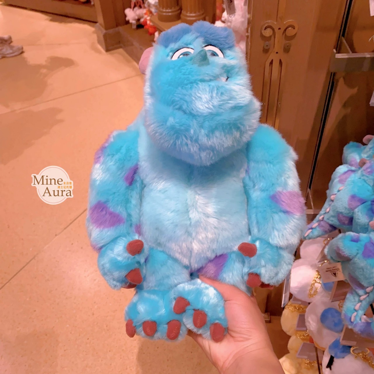 毛怪 蘇利文 Sullivan S號 娃娃 玩偶 怪獸電力公司 Monsters, Inc. -上海迪士尼樂園