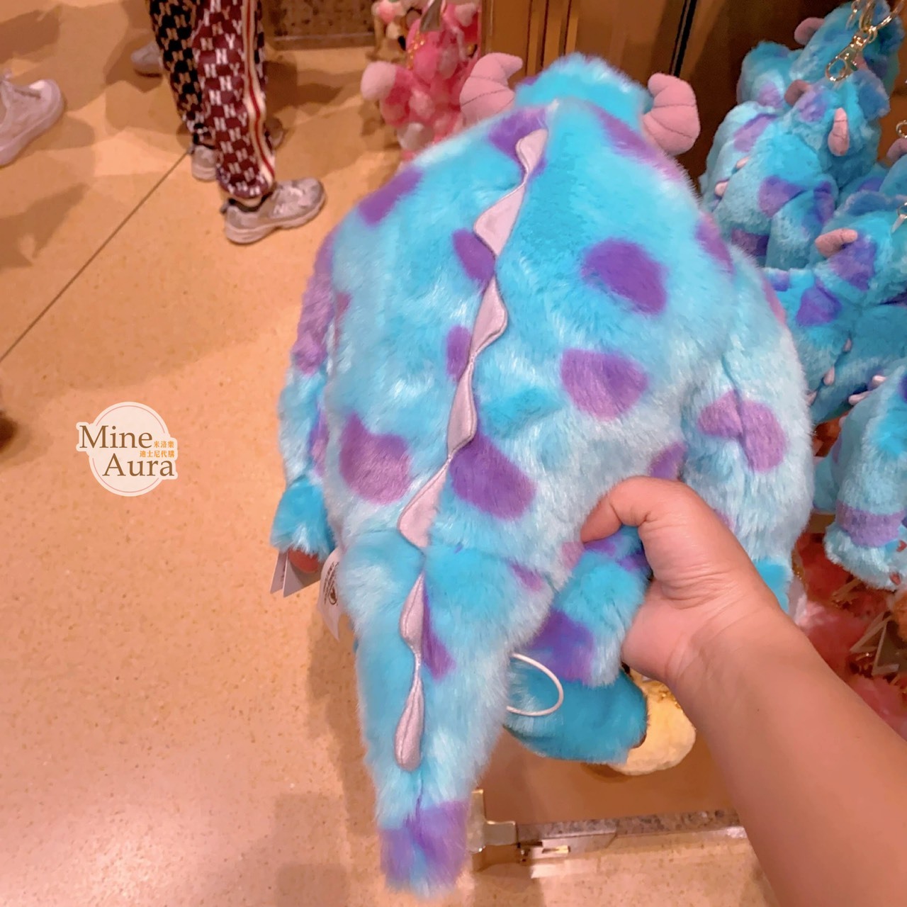 毛怪 蘇利文 Sullivan S號 娃娃 玩偶 怪獸電力公司 Monsters, Inc. -上海迪士尼樂園