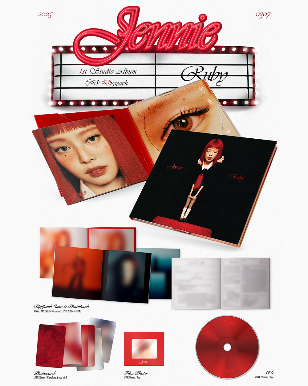 Jennie Ruby CD Digipack – JENNIE Only Audio