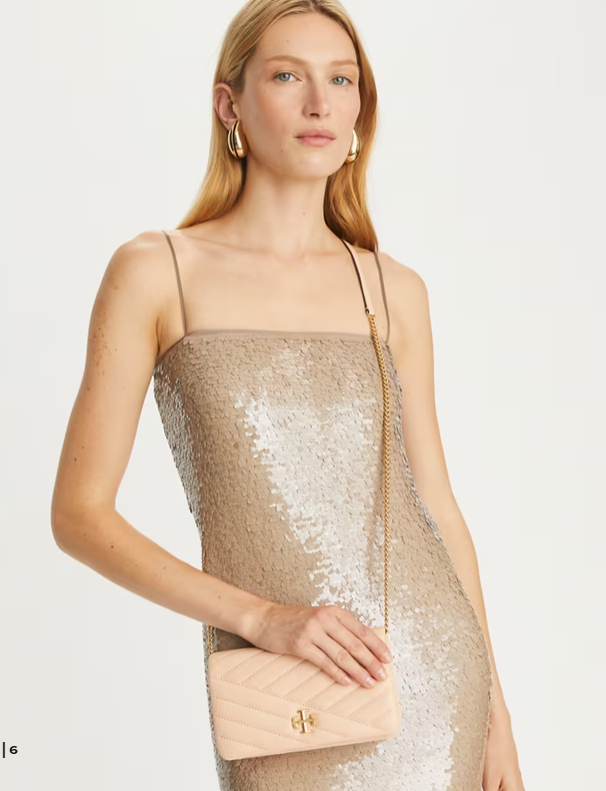 【預購】G032556 Tory Burch KIRA CHEVRON鐵鏈包