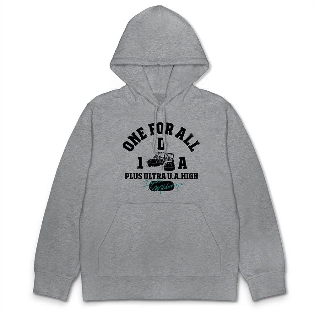 Cospa 0331 緑谷出久 カレッジ プルオーバーパーカー [TVアニメ『僕のヒーローアカデミア』] MIX GRAY