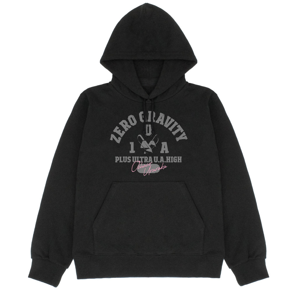 Cospa 0331 麗日お茶子 カレッジ プルオーバーパーカー [TVアニメ『僕のヒーローアカデミア』] BLACK