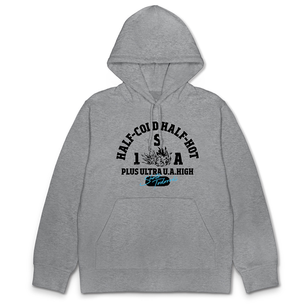 Cospa 0331 轟焦凍 カレッジ プルオーバーパーカー [TVアニメ『僕のヒーローアカデミア』] MIX GRAY