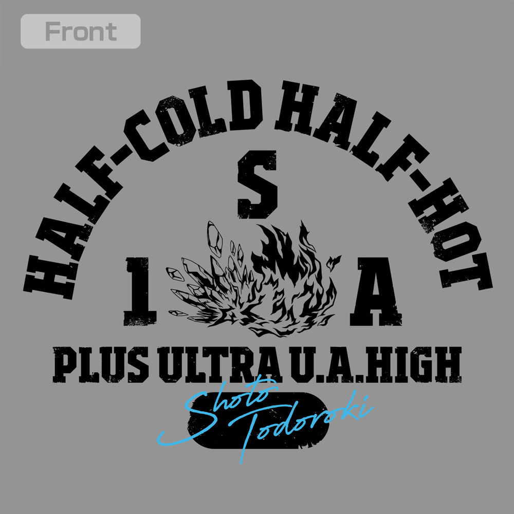 Cospa 0331 轟焦凍 カレッジ プルオーバーパーカー [TVアニメ『僕のヒーローアカデミア』] MIX GRAY