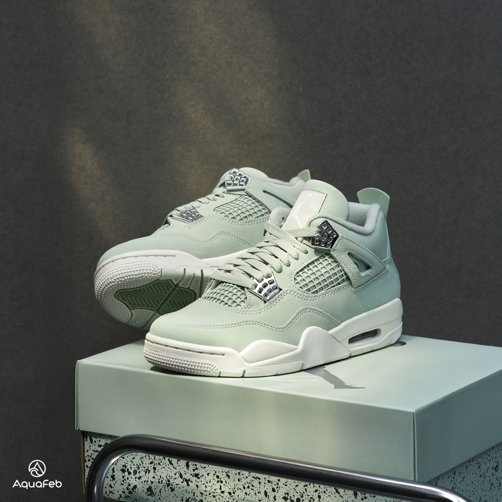 Nike Jordan 4 Retro Abundance 女 男段 薄荷綠 AJ4 喬丹 籃球鞋 HV0823-003