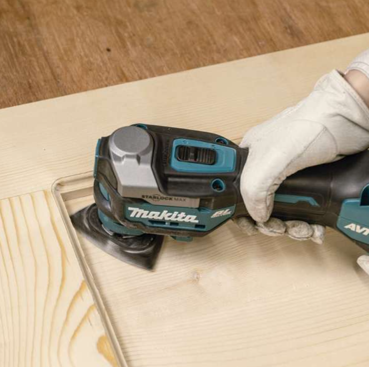 "MAKITA"牧田牌 充電式多功能切割打磨機(STARLOCK免匙式)(鋰40V)(淨機)-[TM001GZ01]