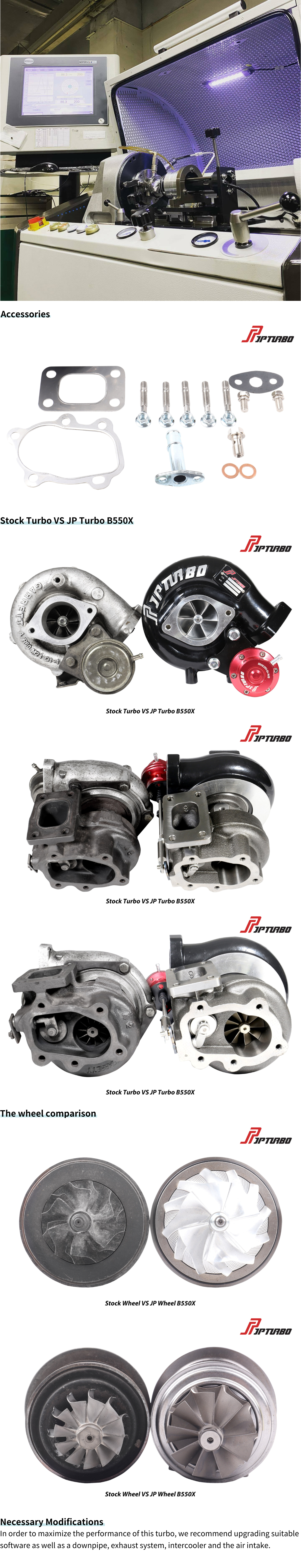 JP Turbo B550X for Nissan SR20DET S13 / S14 / S15
