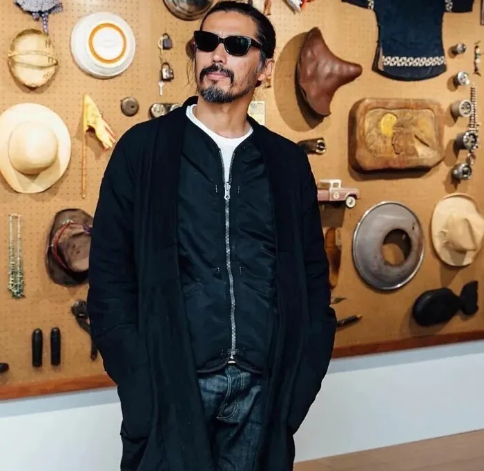 ON SALE : VISVIM RUUNPE COAT PINSTRIPE - BLACK SIZE 2 PRE ORDER ITEM (預訂中)