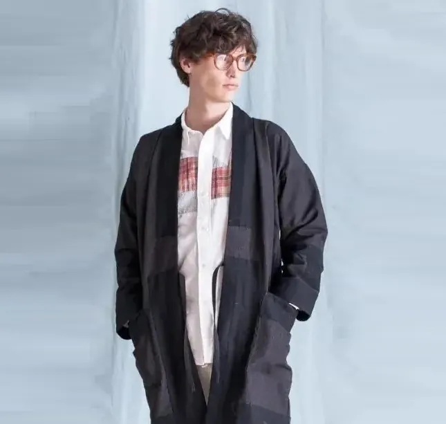 ON SALE : VISVIM RUUNPE COAT PINSTRIPE - BLACK SIZE 2 PRE ORDER ITEM (預訂中)