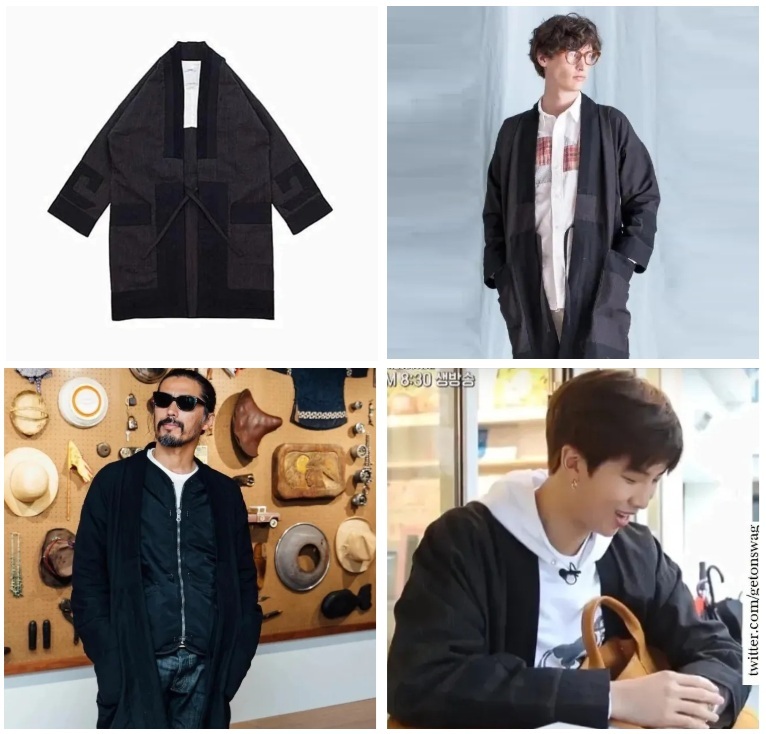ON SALE : VISVIM RUUNPE COAT PINSTRIPE - BLACK SIZE 2 PRE ORDER ITEM (預訂中)