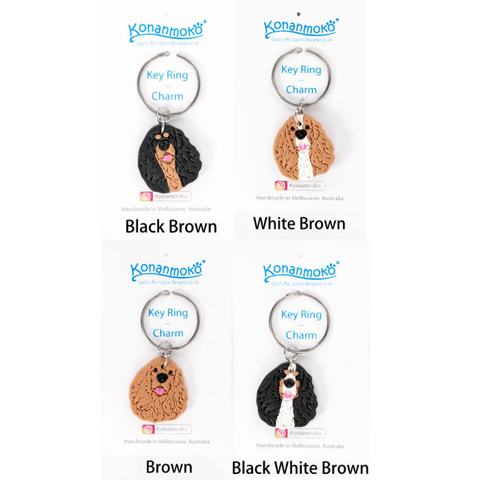 King Charles Key Ring Charm