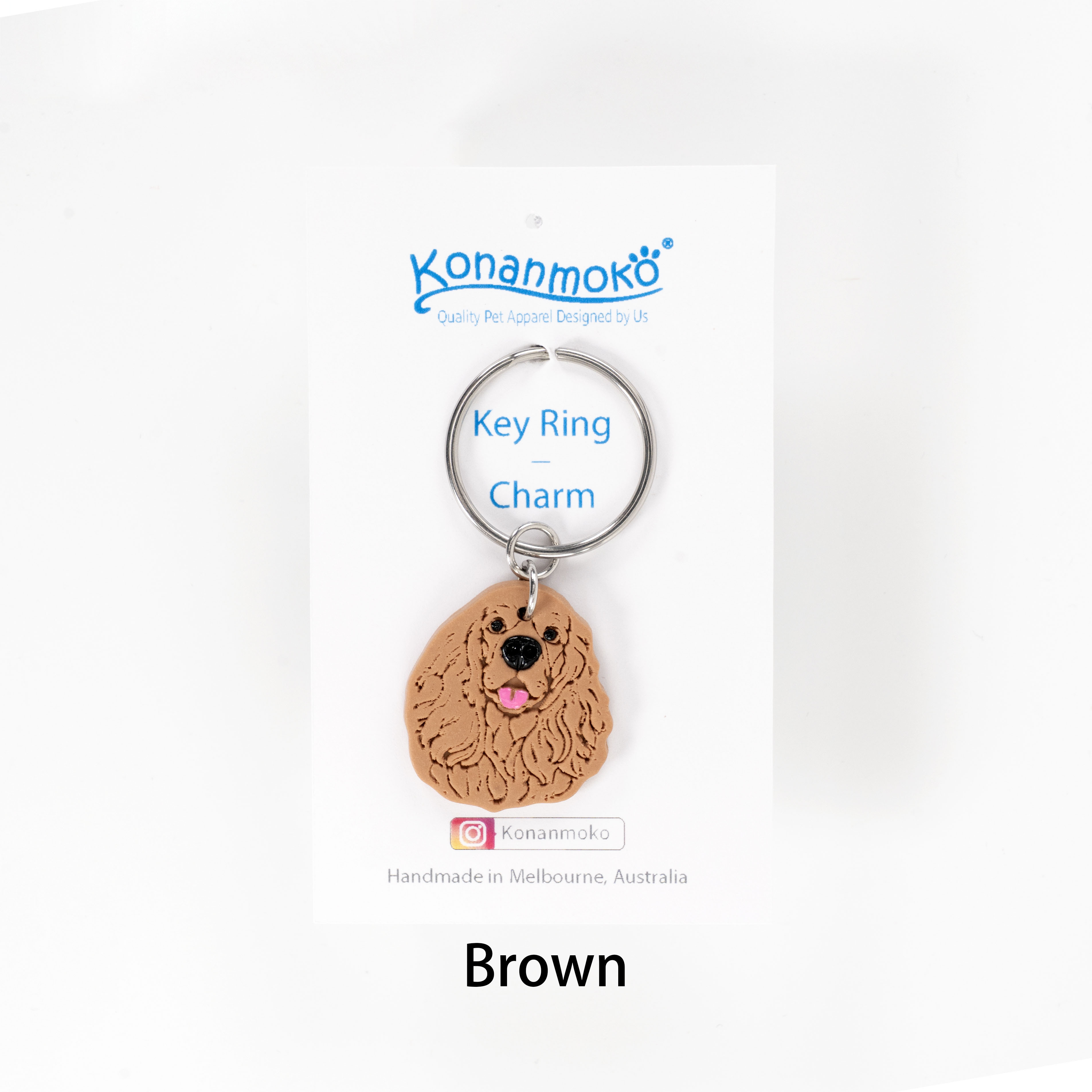 King Charles Key Ring Charm