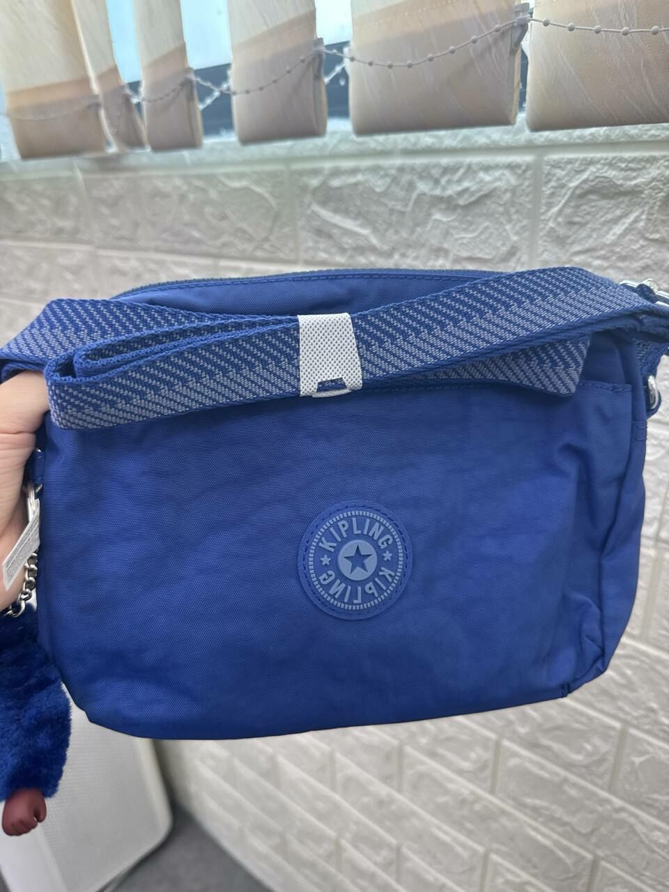 [S] KIPLING NAVY MIST WB KI9337 DAMIAN UP SHOULDER BAG, 882256615135 (SKP313)