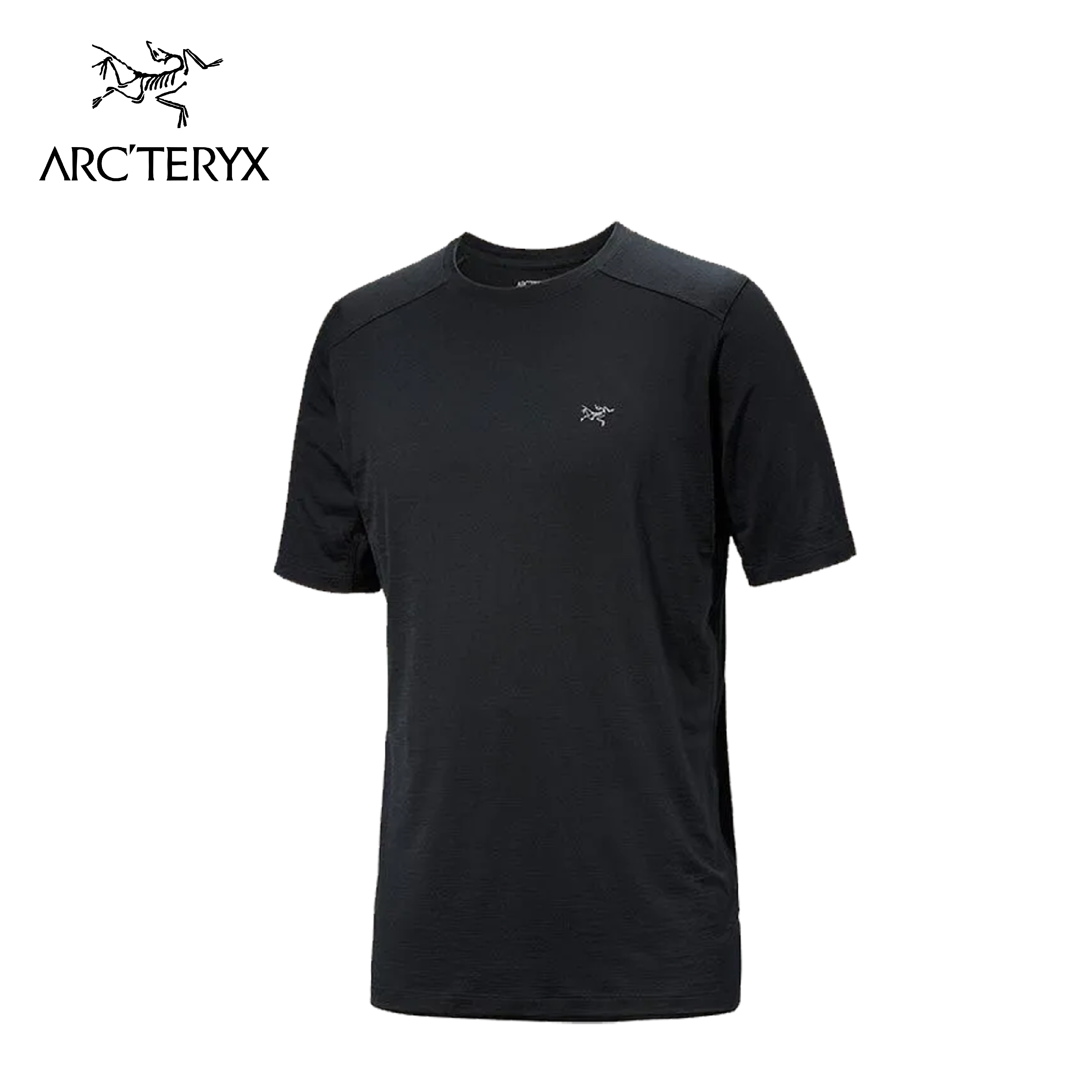 ARC'TERYX 始祖鳥 Ionia羊毛短袖圓領衫 男款 (黑色) 10AT06816