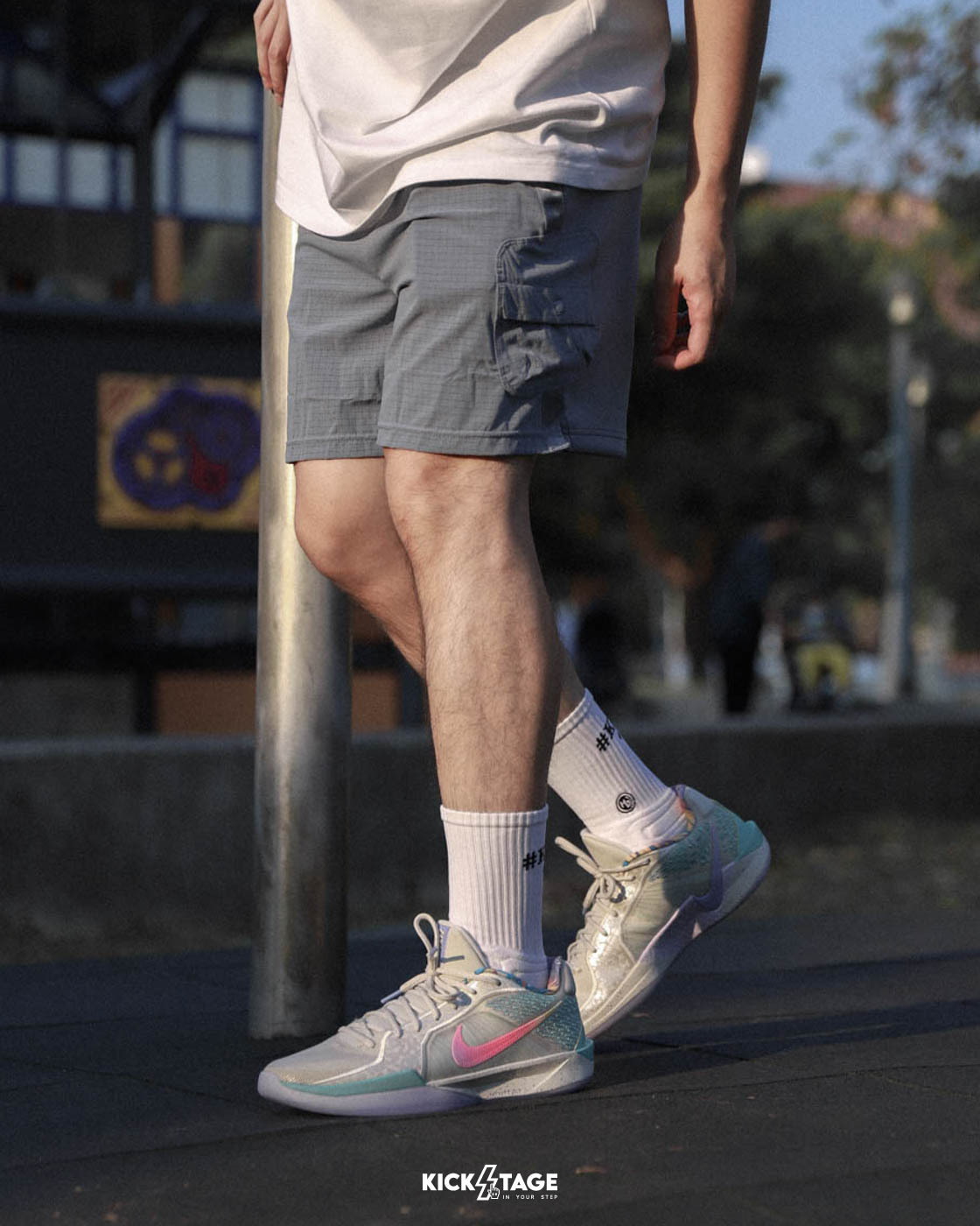 <特價不退換> NIKE W SABRINA 2 x Titan 22 'Make Space' 米色 彩色 聯名款 籃球鞋【HQ1846-001】