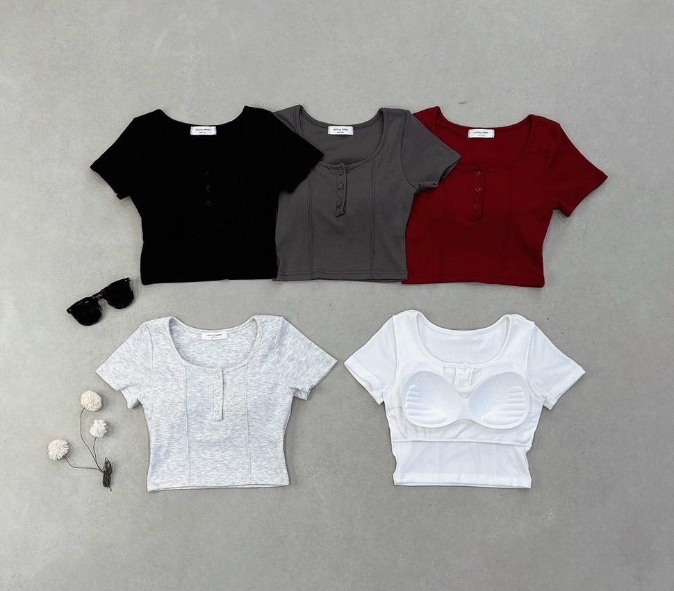 開釦車線罩杯棉質衣