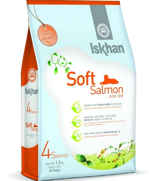 益健 #4S 特軟顆粒三文魚配方狗糧 6kg  (300g x 20包獨立包裝)