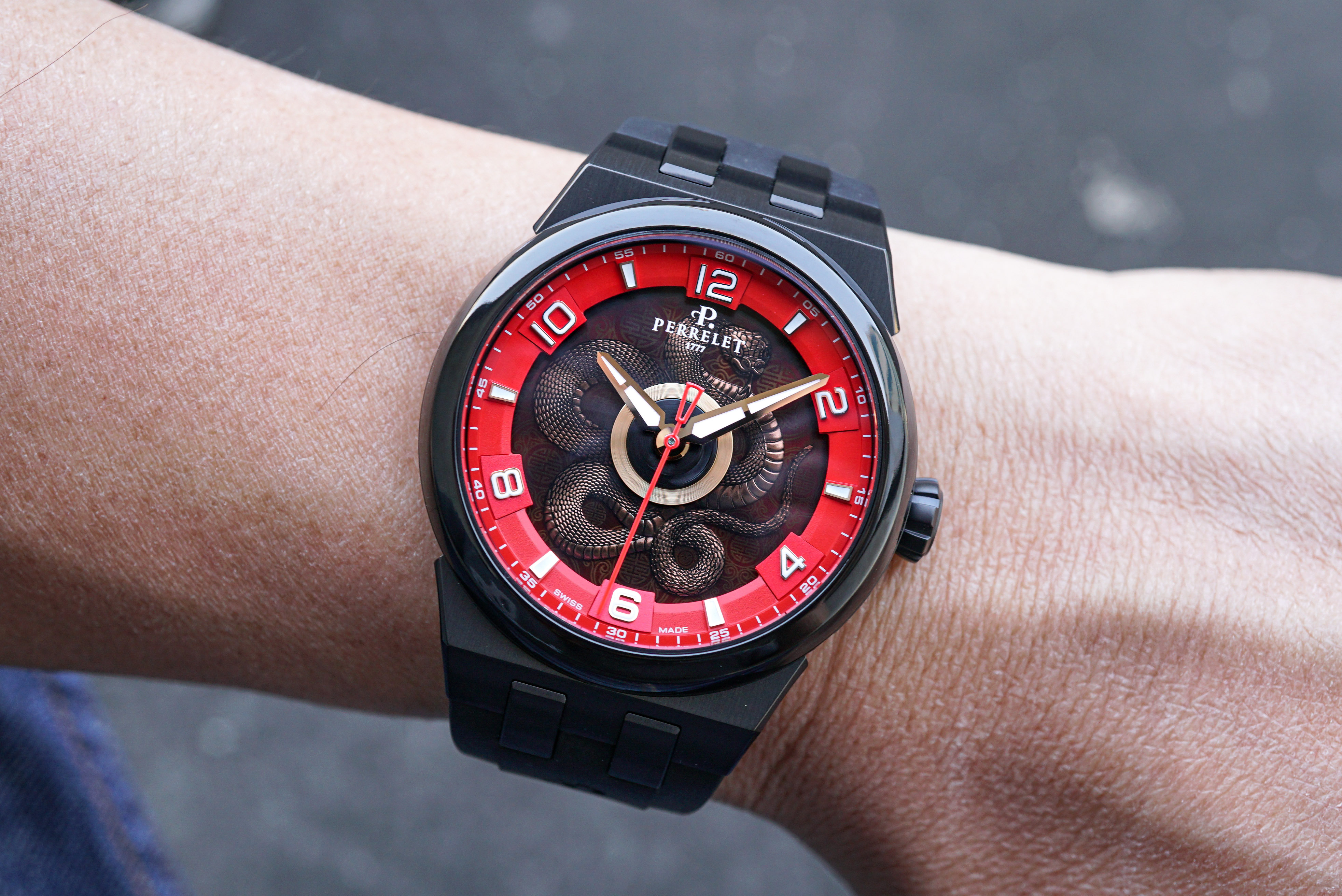 【2025新錶】Perrelet 沛力錶全新「Turbine Snake」靈蛇旋風腕錶致敬古老的東方智慧限量88枚 象徵靈動與重生的神秘傑作