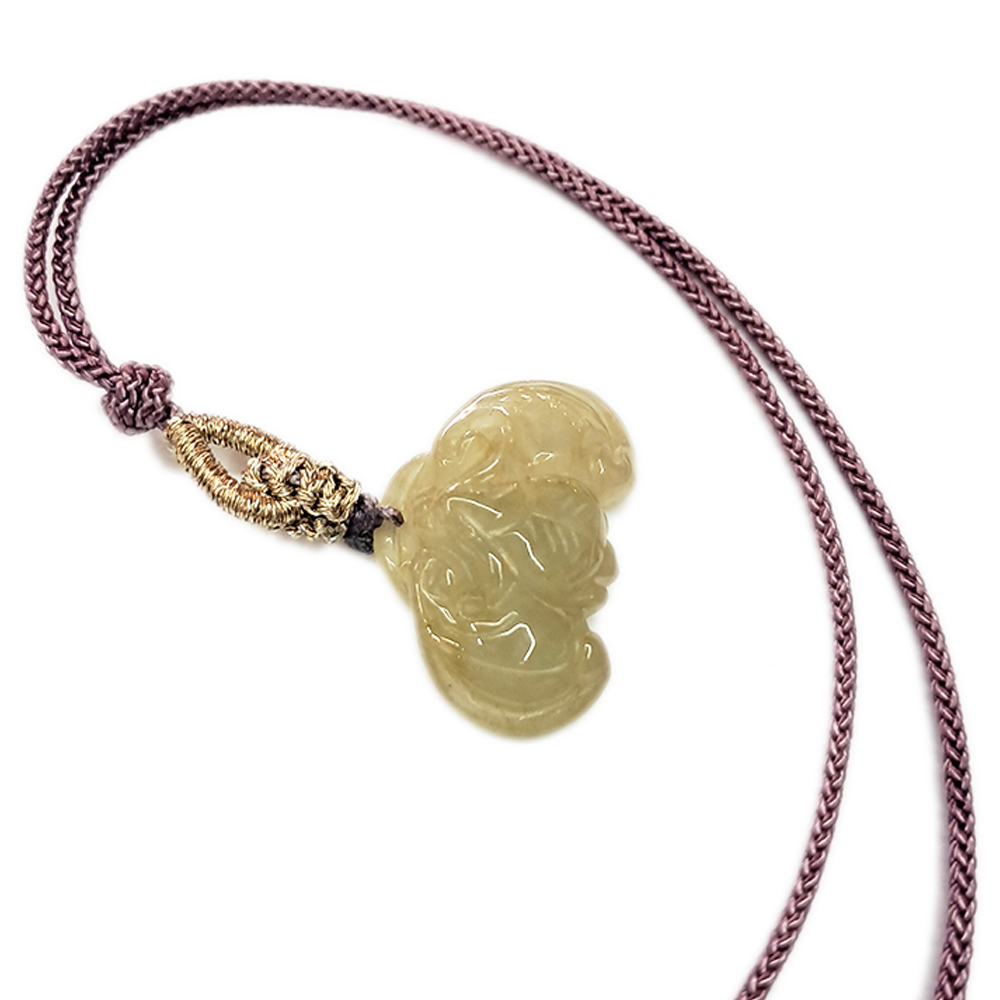 福在眼前玉珮中國結項鍊【十方】134121