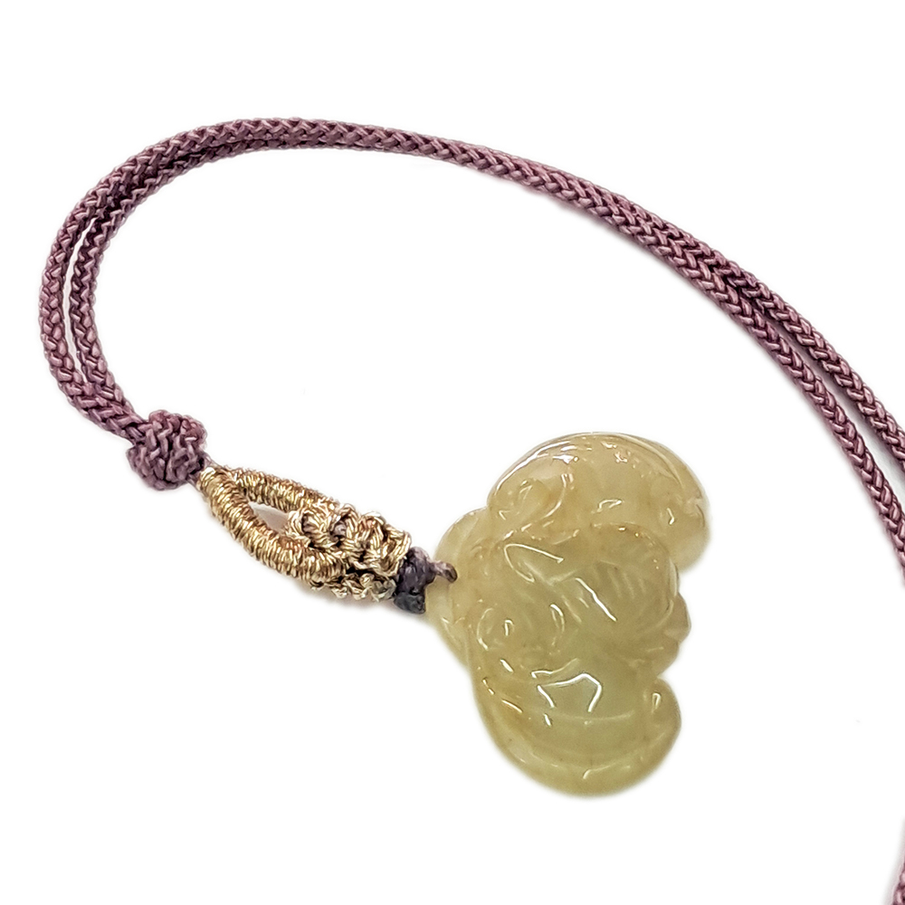 福在眼前玉珮中國結項鍊【十方】134121