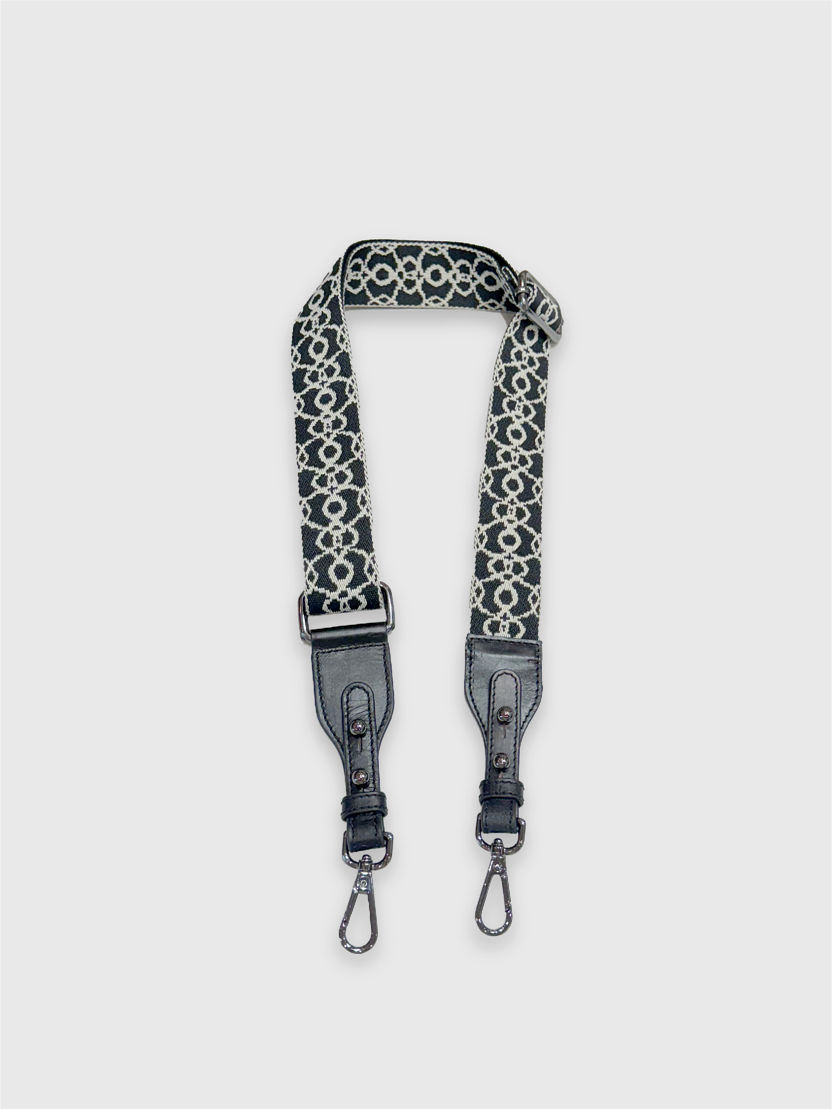 【藝術家聯名】可調式肩背帶 - 巴洛克宮廷（黑）