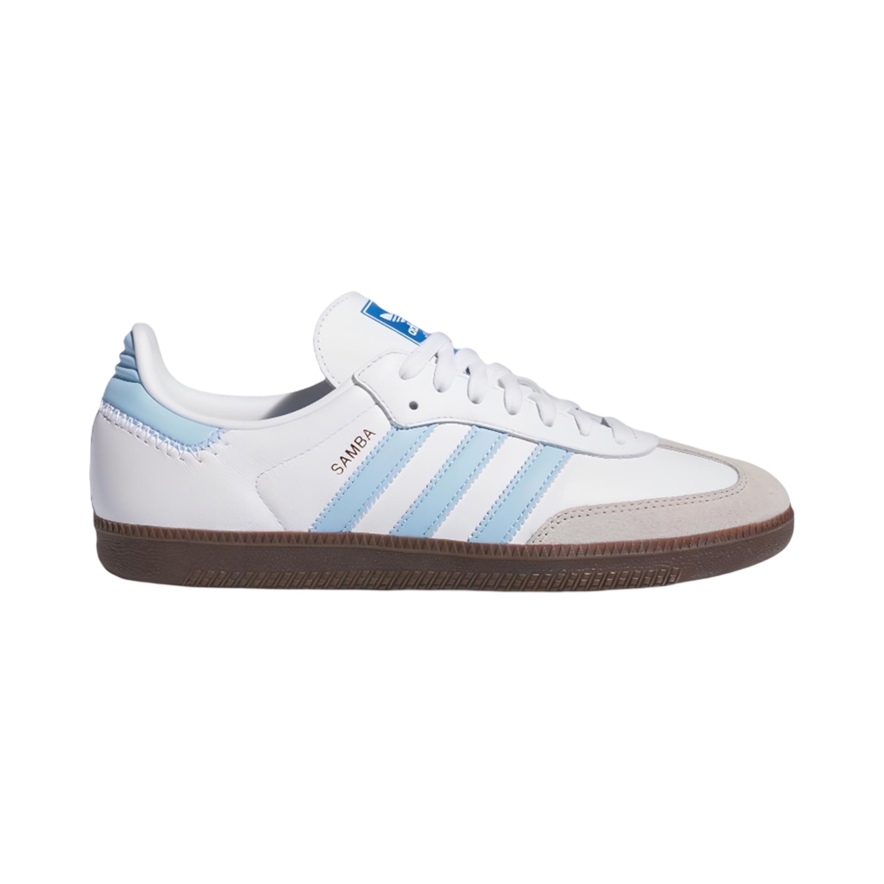 [In-Stock] Adidas Samba OG White & Clear Sky (W) JI2003