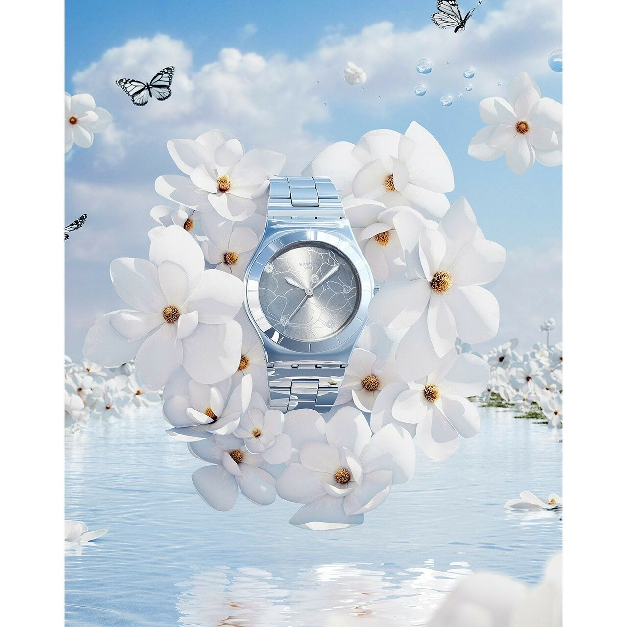 【Swatch】IRONY YLS237G 33mm 現代鐘錶