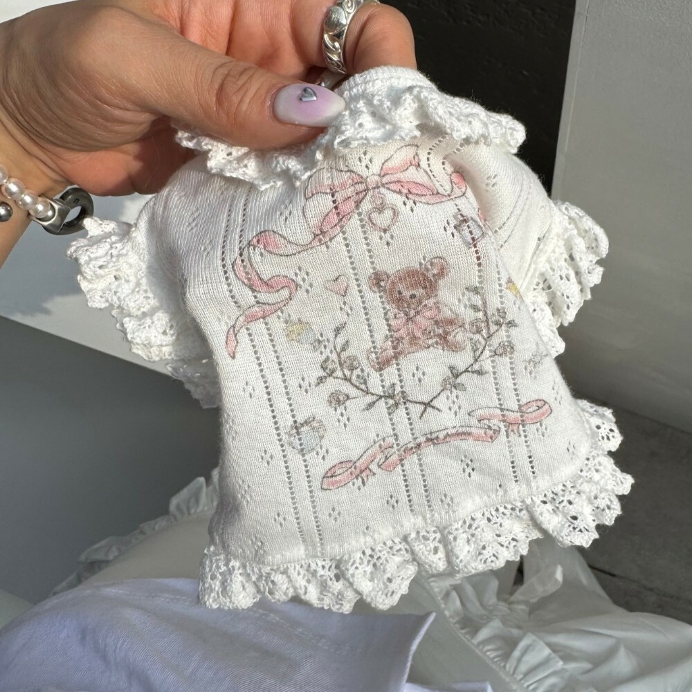 COZY-N 森林蕾絲花邊上衣