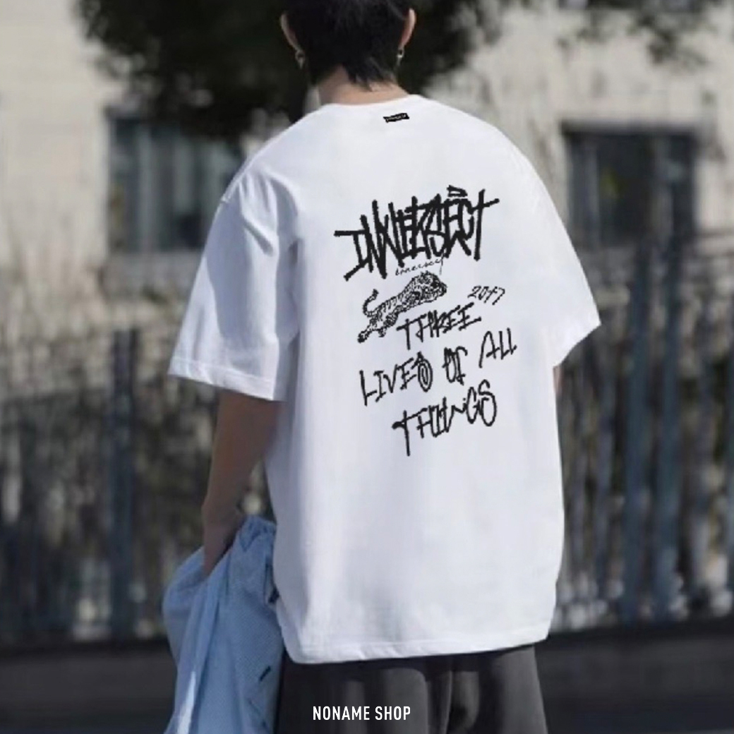 <<現貨供應!!!>> INNERSECT 塗鴉 草寫 手寫 印花 字母 短袖 七色 (男款)