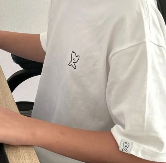 韓國 WACKY WILLY小飛人 小LOGO涼感短袖T恤兩件組