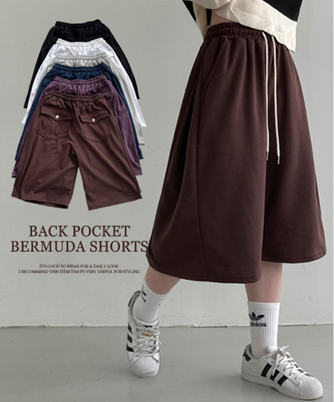 夏季預訂｜後口袋百慕達短褲