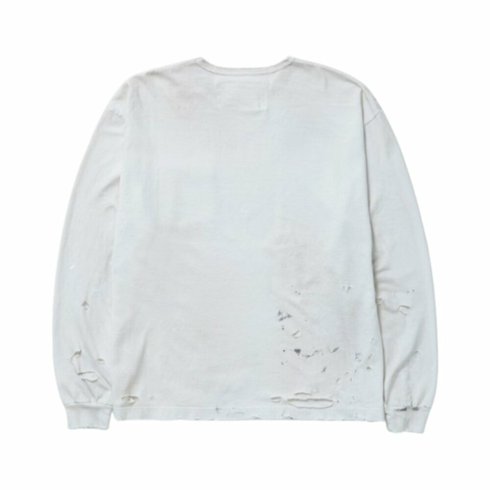 Neighborhood 2025SS SAVAGE CREWNECK 長袖 黑/藍/米白 251OKNH-CSM05