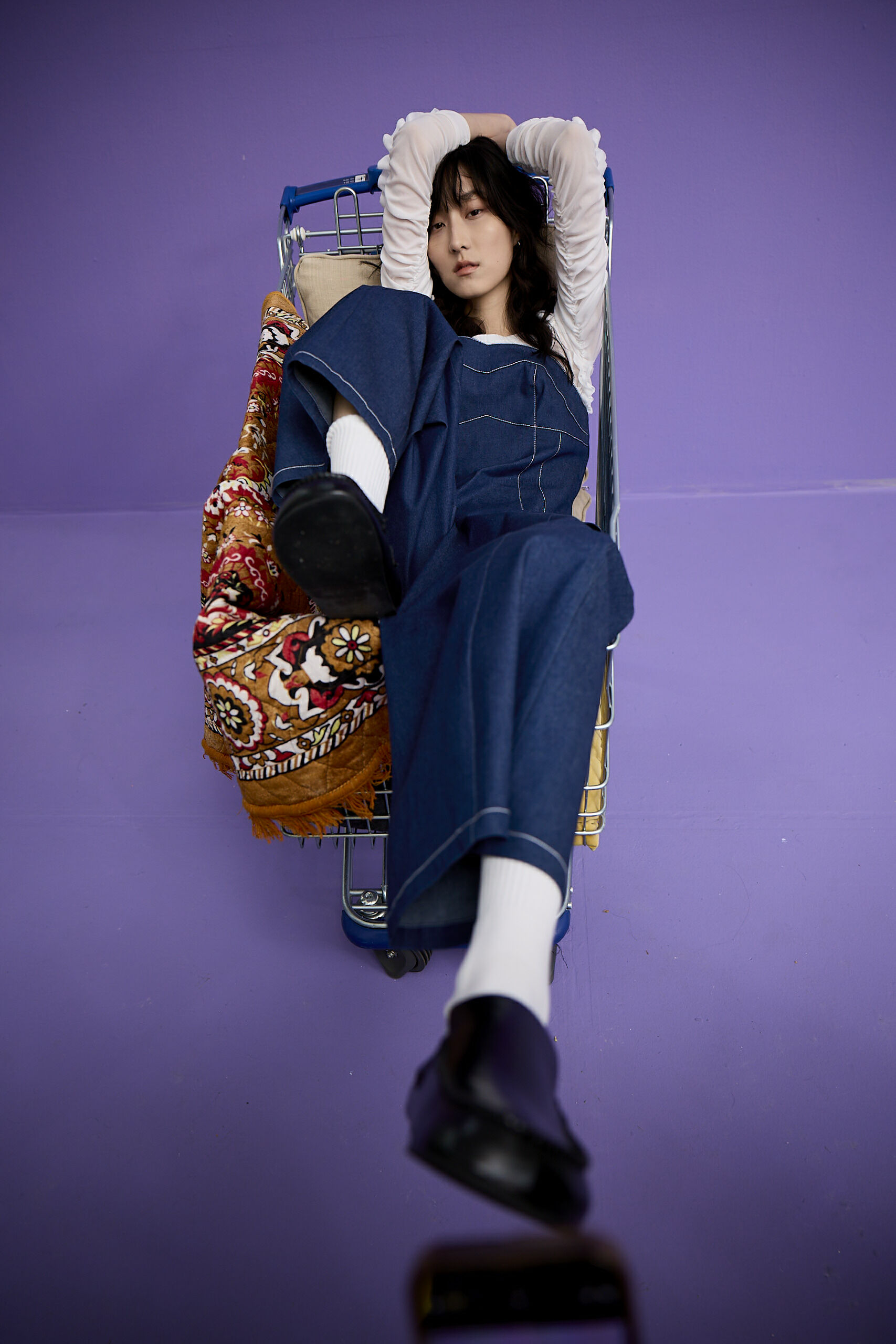 細肩帶開背背心