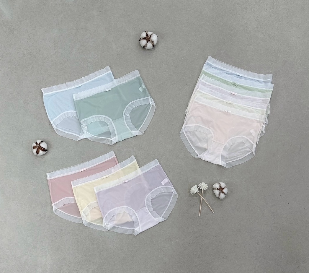 涼感舒適冰薄內褲組(一組十件)