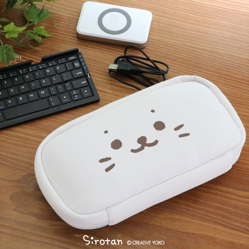 Sirotan 小物收納包  小白大臉