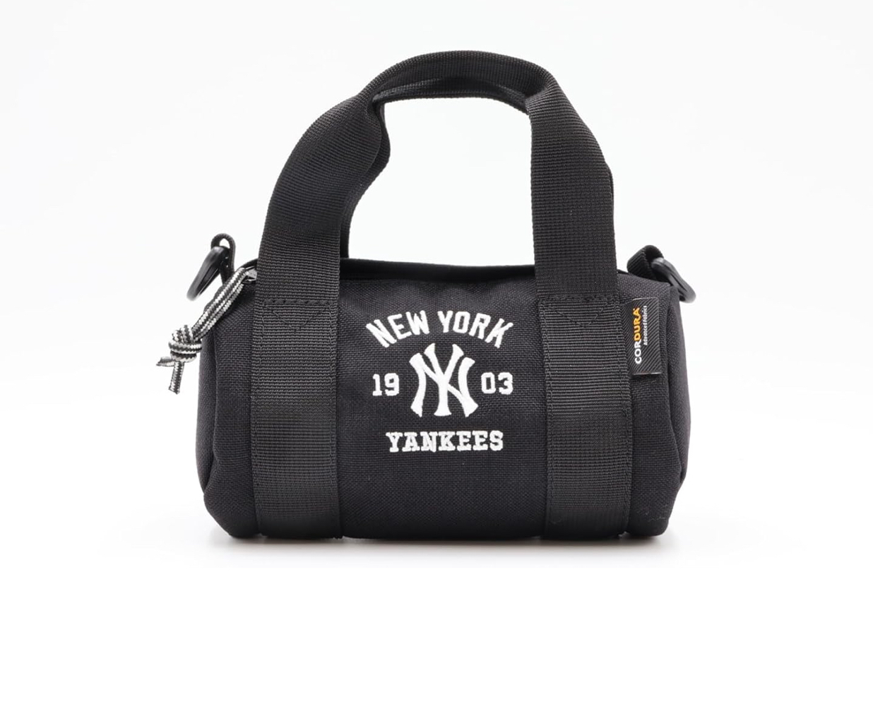 【預購】J0326901 MLB 帆布斜挎包 S碼 黑色