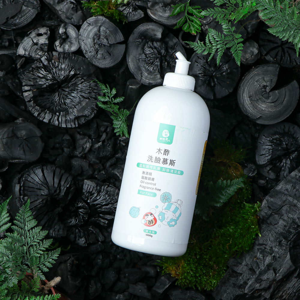 木酢洗臉慕斯 1000 mL
