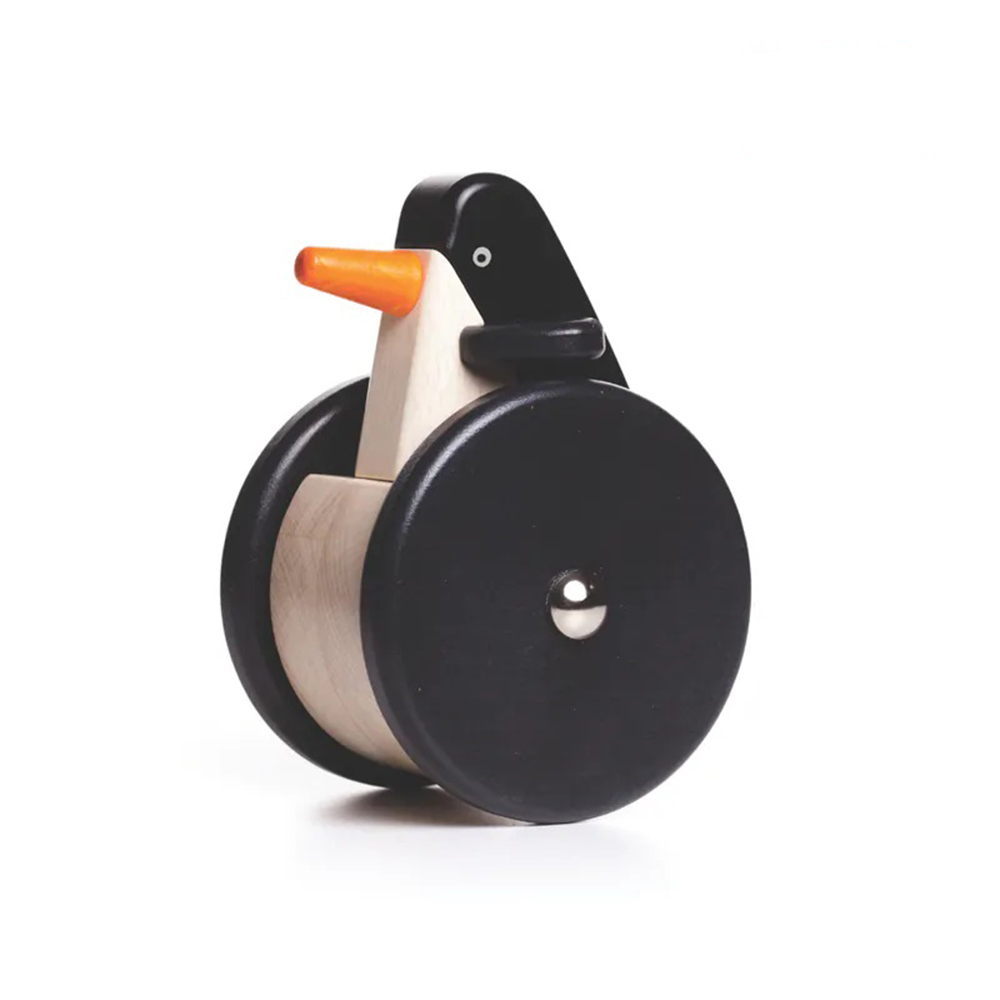 【BAJO】Animal Series | Wobbling Penguin – Wooden Toy