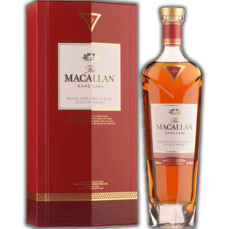 The Macallan Rare Cask Highland Single Malt Scotch Whisky (700ml) [2022 Release; With Gift Box]