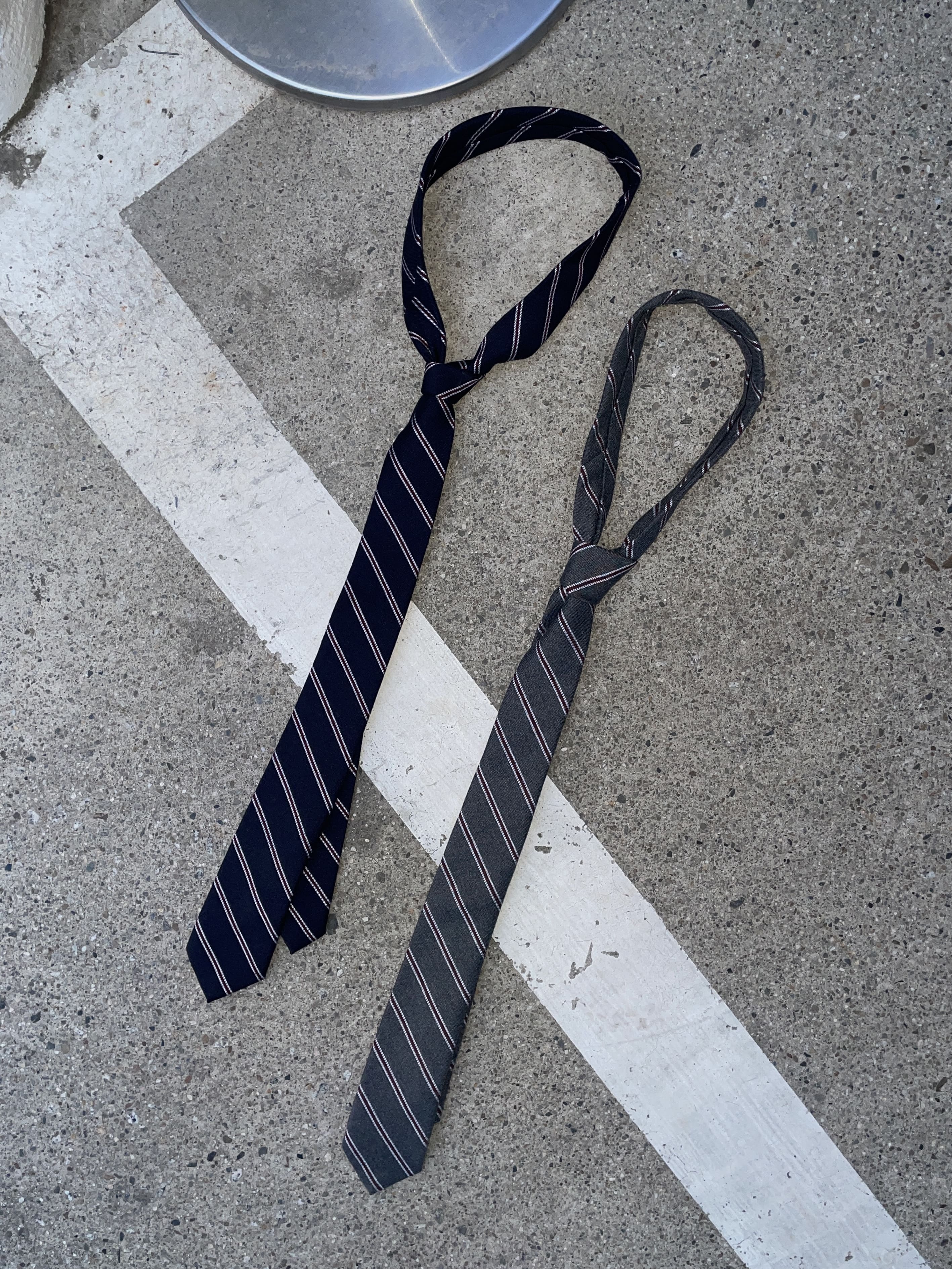 品味流氓 條紋 修身 領帶