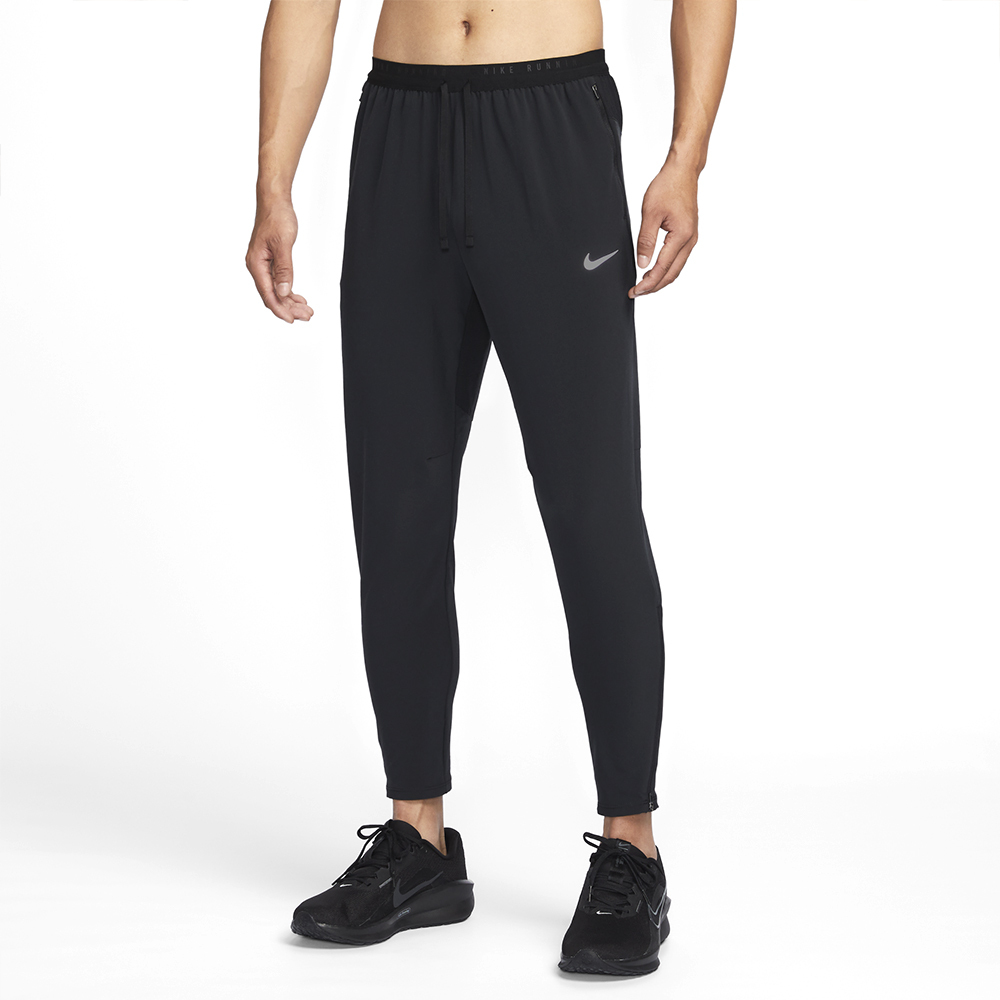 Nike DF Stride WVN Pant 男款 黑色 運動 休閒 反光 口袋 拉鍊 長褲 HV4545-010
