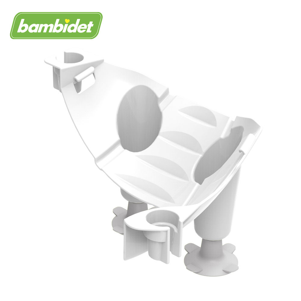 韓國Bambidet-Comfort寶寶可樂椅3合1支架(含吸盤式腳架)