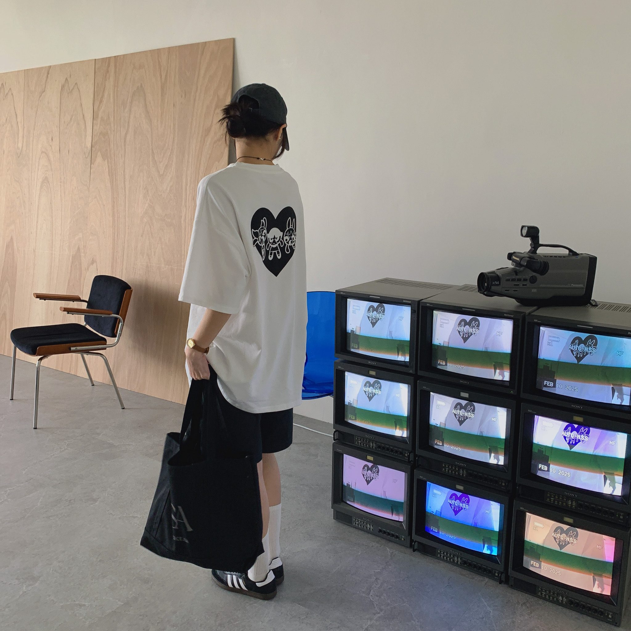 ISA_【ISA MADE】交出你的power2.0 雙印花童趣短TEE_53022