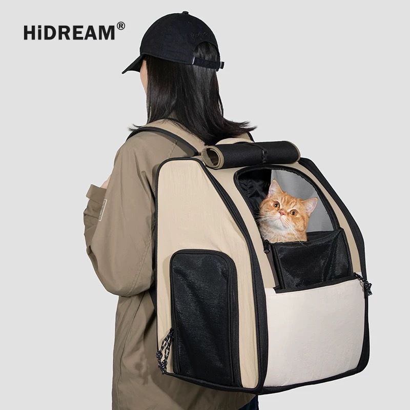 HIDREAM 头等舱宠物i双肩外出背包 8KG内