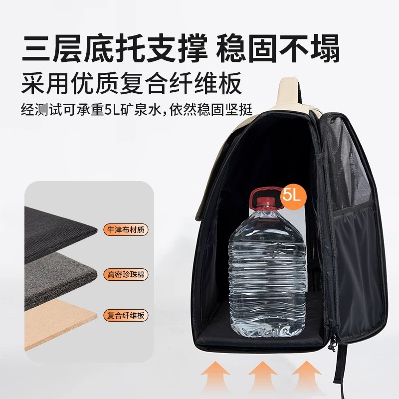 HIDREAM 头等舱宠物i双肩外出背包 8KG内