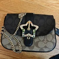 [S] COACH IM/KHAKI BRWON MULTI C7013 MX SG GEMMA, 195031395253 (SCO1143)