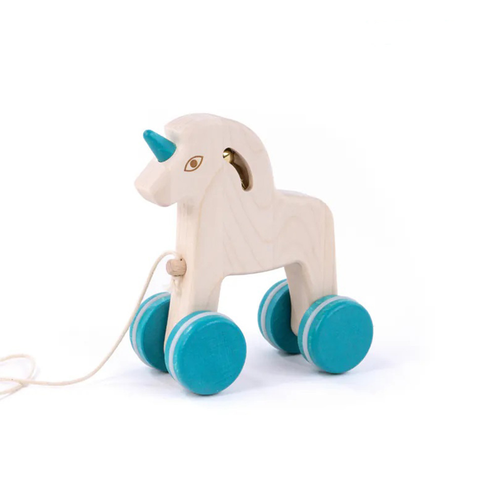 【BAJO】動物系列 | 獨角獸-拉繩玩具