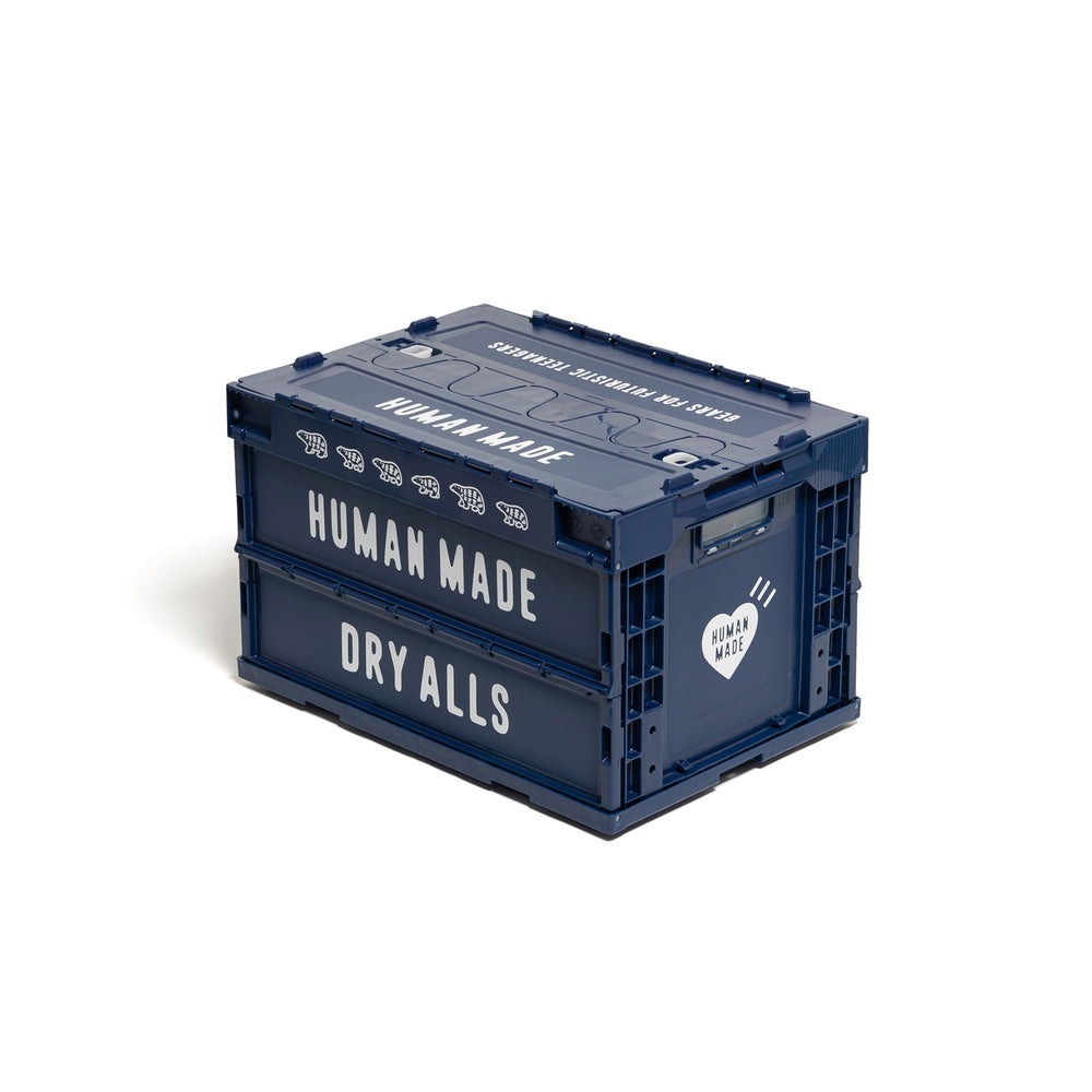 2025SS HUMAN MADE CONTAINER 50L 折疊 整理箱 熱門款 現貨 HM26GD125
